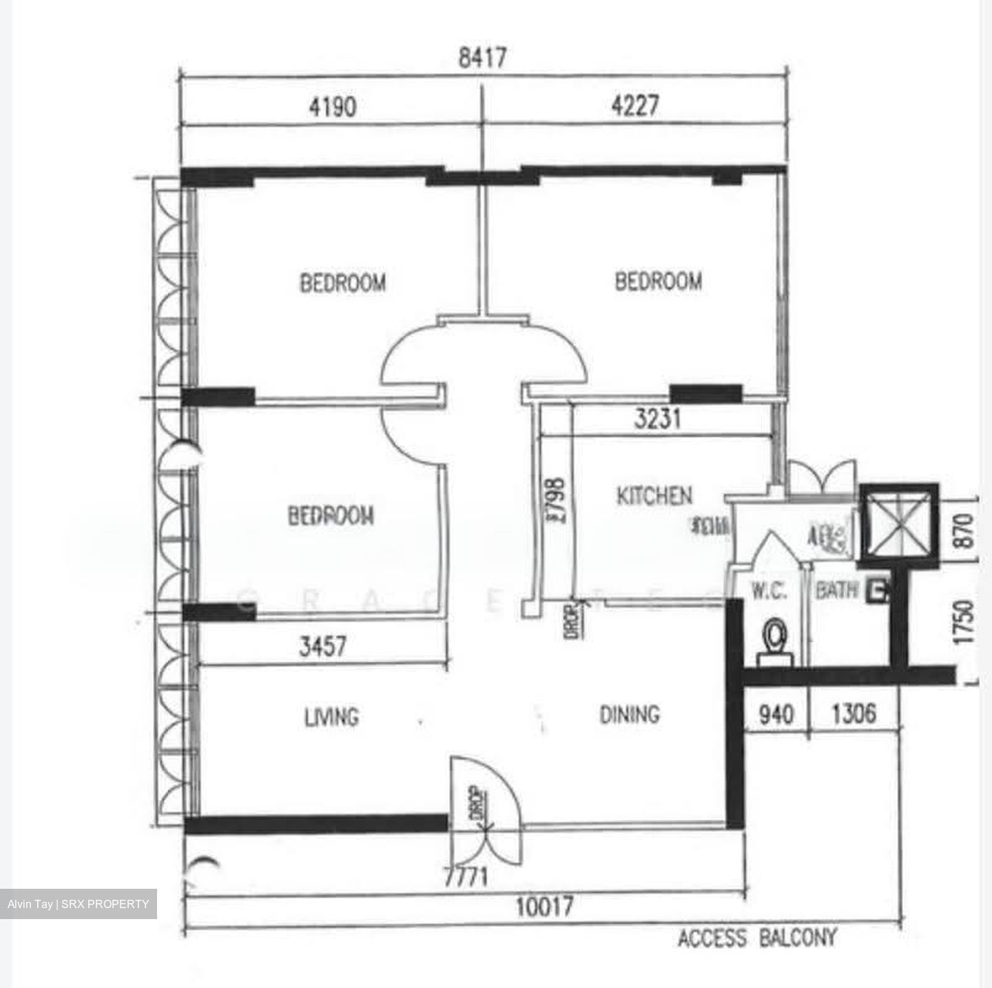 Blk 17 Golden Beach Vista (Kallang/Whampoa), HDB 4 Rooms #617708551
